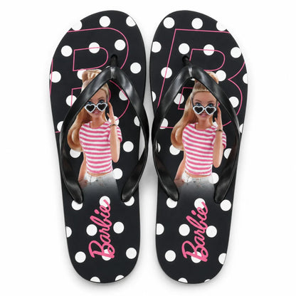 Barbie Mädchen Flip Flops Kinder Sandalen Zehentrenner Latschen Gr. 25-28 - WS-Trend.de