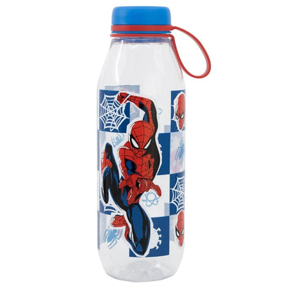 Marvel Spiderman Spidey Kinder 2 teiliges Set Brotdose Trinkflasche 650 ml - WS-Trend.de