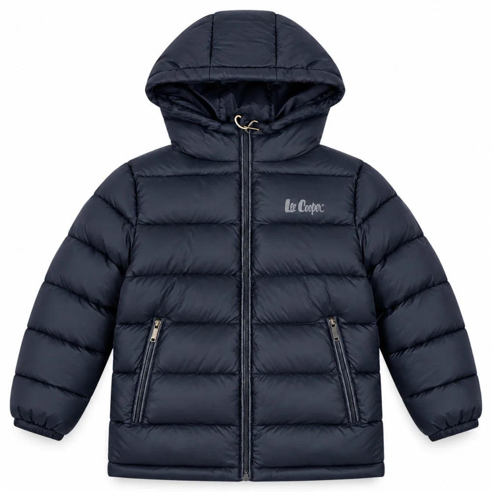 Lee Cooper Kinder Jungen Winterjacke Jacke mit Kapuze Parka Gr. 104-164 - WS-Trend.de
