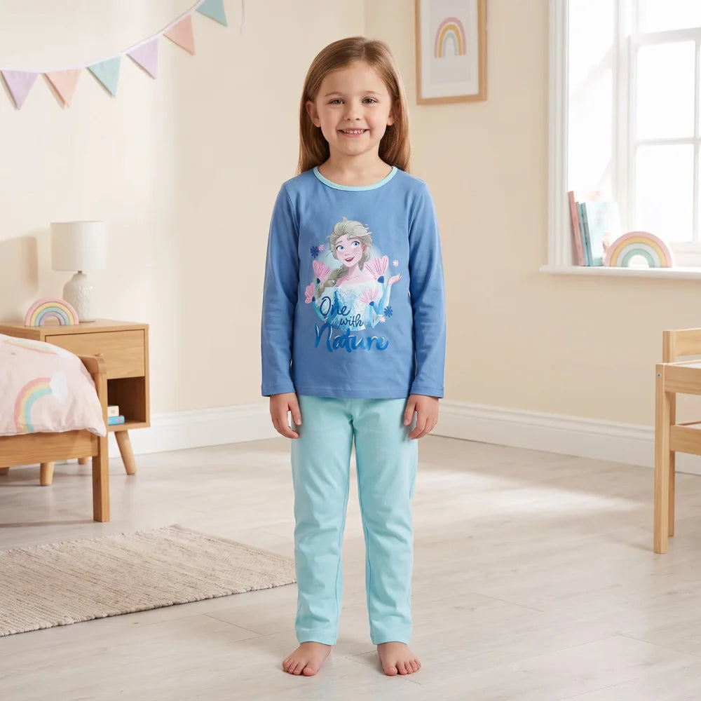 Schlafanzug Disney Die Eiskönigin Kinder Mädchen Pyjama - WS-Trend.de
