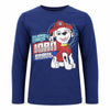 Paw Patrol Jungen Kinder langarm Shirt Marshall 100% Baumwolle