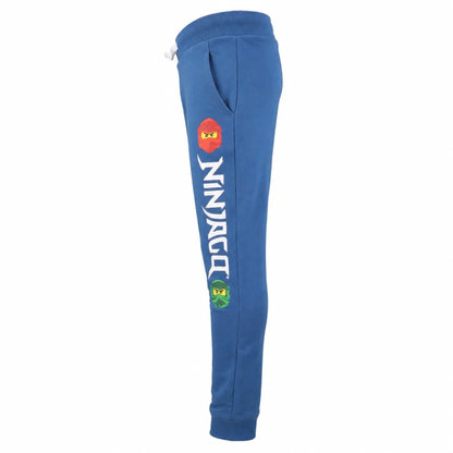 LEGO® Ninjago Jogginghose Kinder Sporthose Hose 98 bis 104 Blau Grau - WS-Trend.de