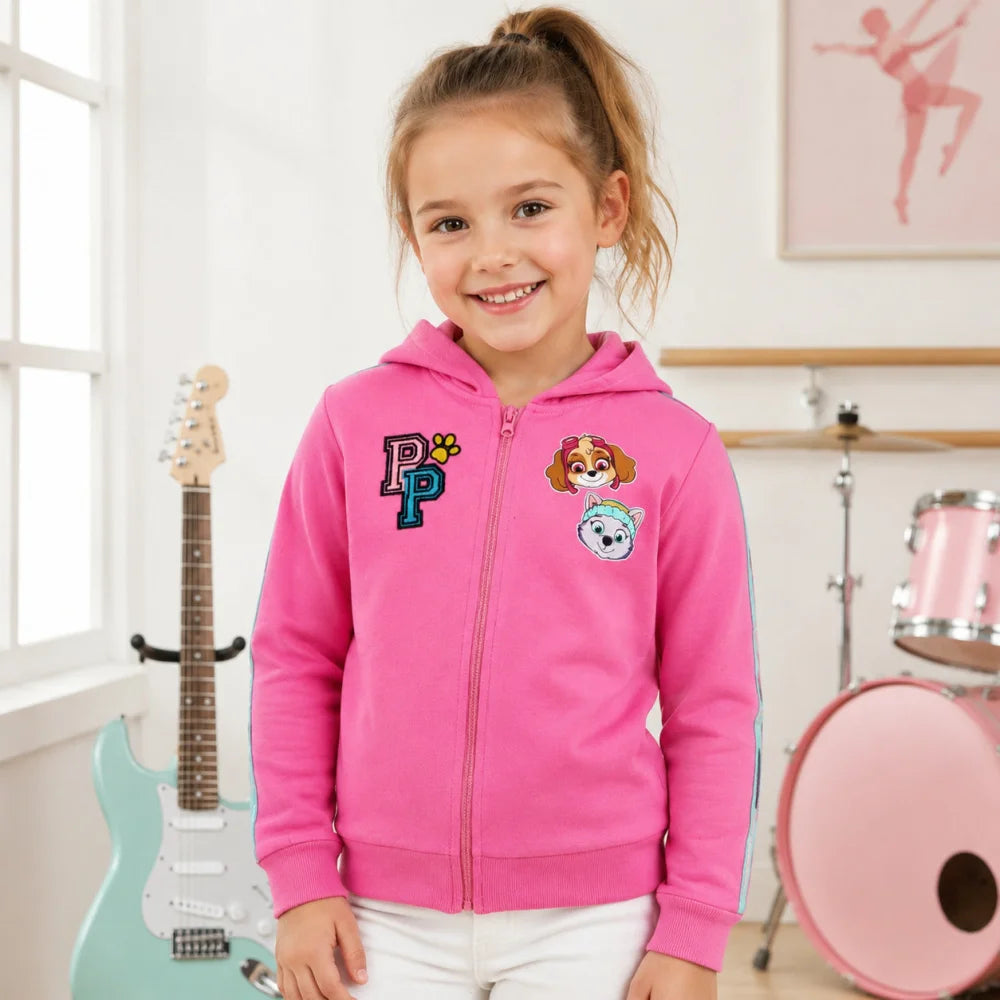 Kapuzenpullover PAW PATROL Everest Skye Kinder Mädchen Jacke Pullover - WS-Trend.de