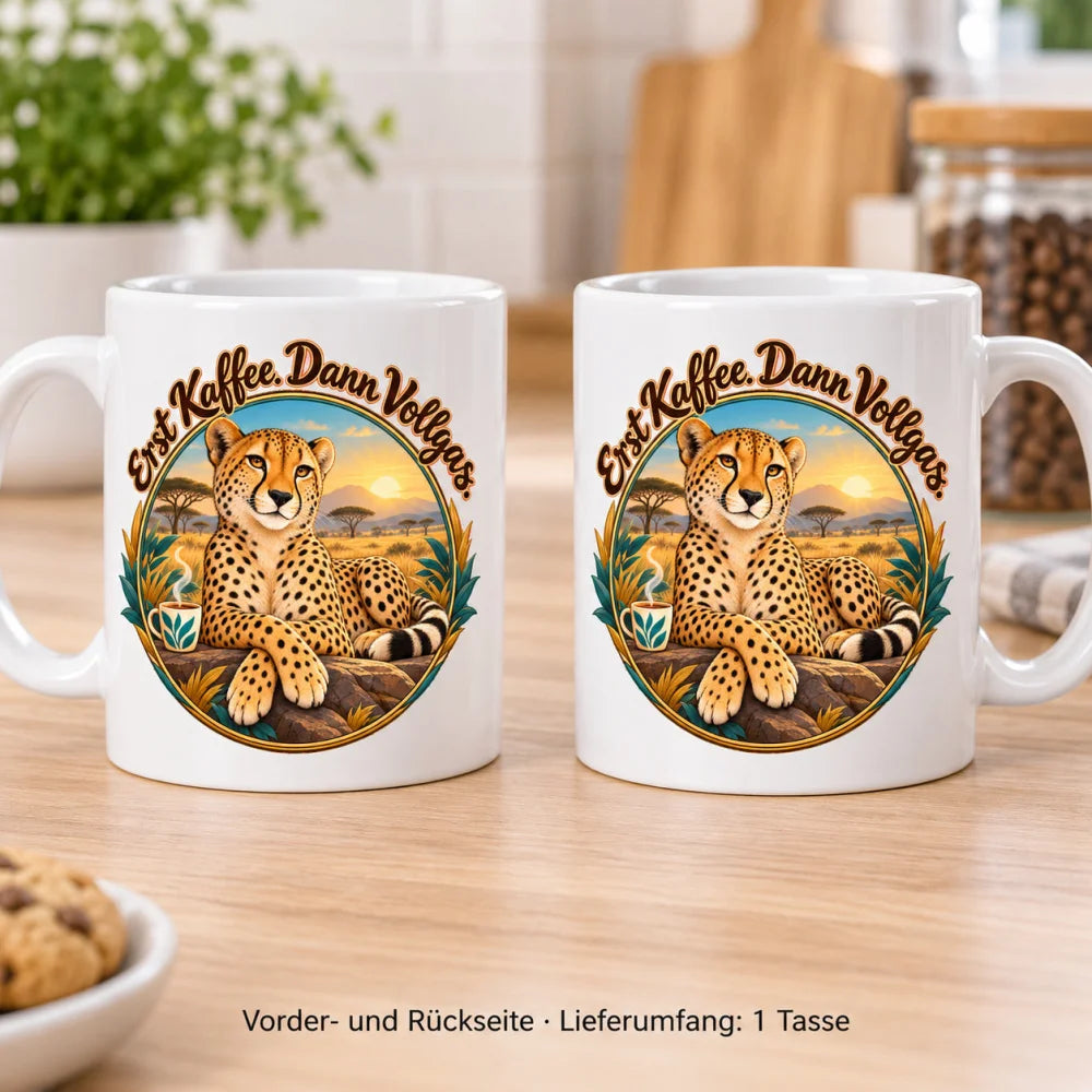 WS-Trend Afrika Tasse Keramik 330 ml mit Spruch 10 Motive als Geschenk - WS-Trend.de