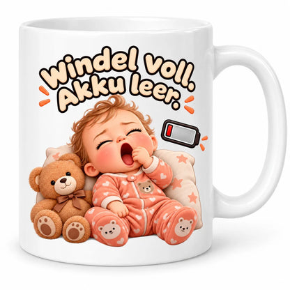 WS-Trend Baby Tassen Keramik 330 ml lustige Sprüche 10 Motive zur Wahl - WS-Trend.de