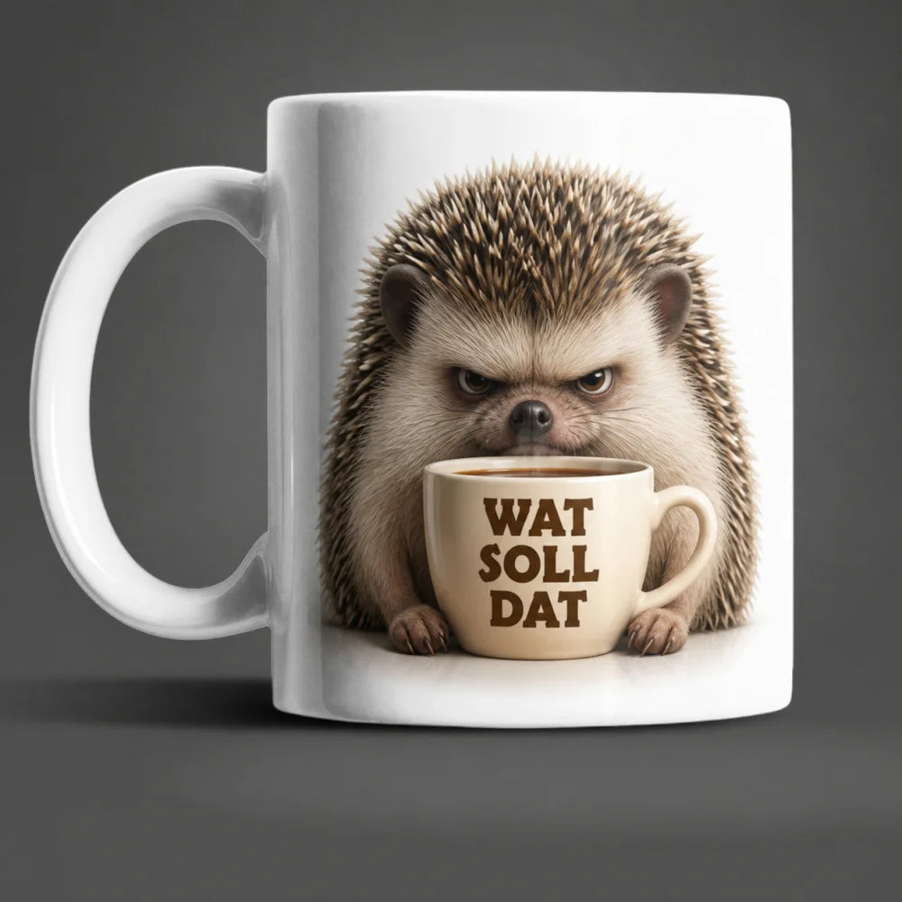 Lustige Tiertasse mit Spruch 325 ml – 15 Tiermotive Geschenkidee Büro - WS-Trend.de