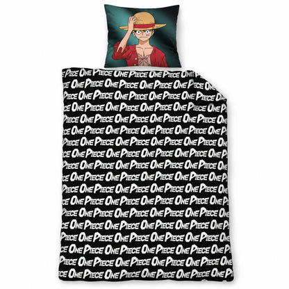 One Piece Strohhut-Crew Wendebettwäsche 135-140x200 + 65x65 cm - WS-Trend.de
