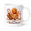 Lebkuchen Weihnachtstasse - Geschenkidee zum Fest - aus Keramik 330 ml