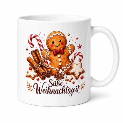 Lebkuchen Weihnachtstasse - Geschenkidee zum Fest - aus Keramik 330 ml - WS-Trend.de