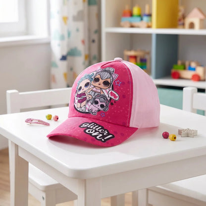 LOL Surprise Glitter ON! Kinder Mädchen Basecap Gr. 52 bis 54 - WS-Trend.de