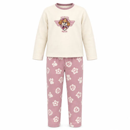 Paw Patrol Skye Kinder Mädchen Coral Schlafanzug Pyjama Gr. 98-116 - WS-Trend.de