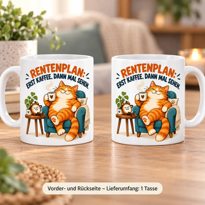 WS-Trend Rente Tasse Keramik 330 ml Spruch Geschenk 10 Motive zur Wahl - WS-Trend.de