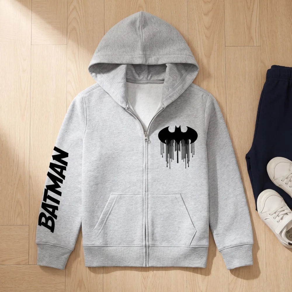 Kapuzenpullover DC Comics Batman Kinder Hoodie Pulli Gr. 104 - WS-Trend.de