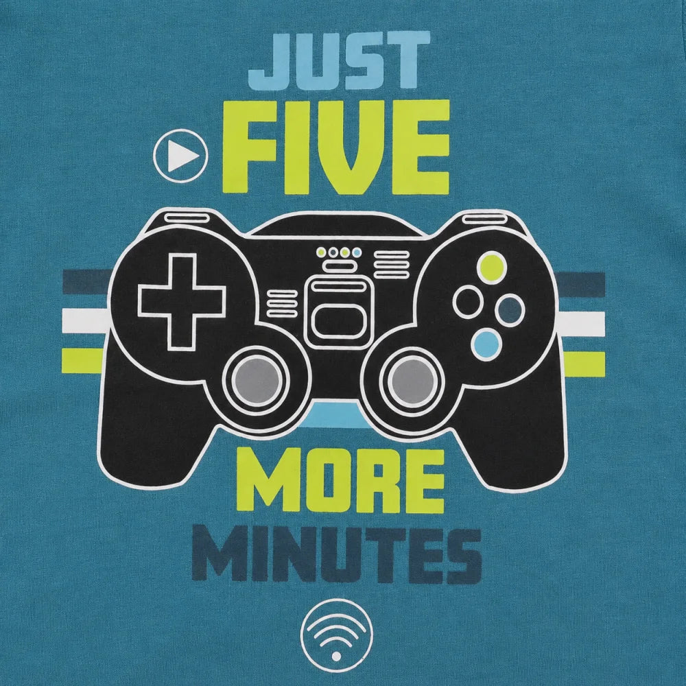 Print-Shirt Fashion UK Gamer Spieler Kinder Jungen langarm Shirt Langarmshirt Gr. 116 -152 - WS-Trend.de