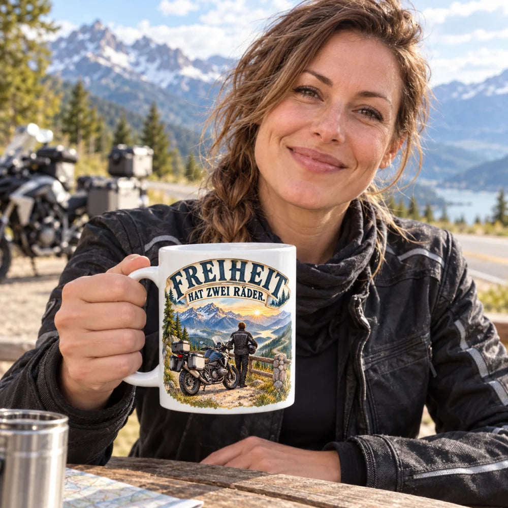 WS-Trend Biker Tasse Keramik 330 ml Spruch Motorrad 10 Motive zur Wahl - WS-Trend.de