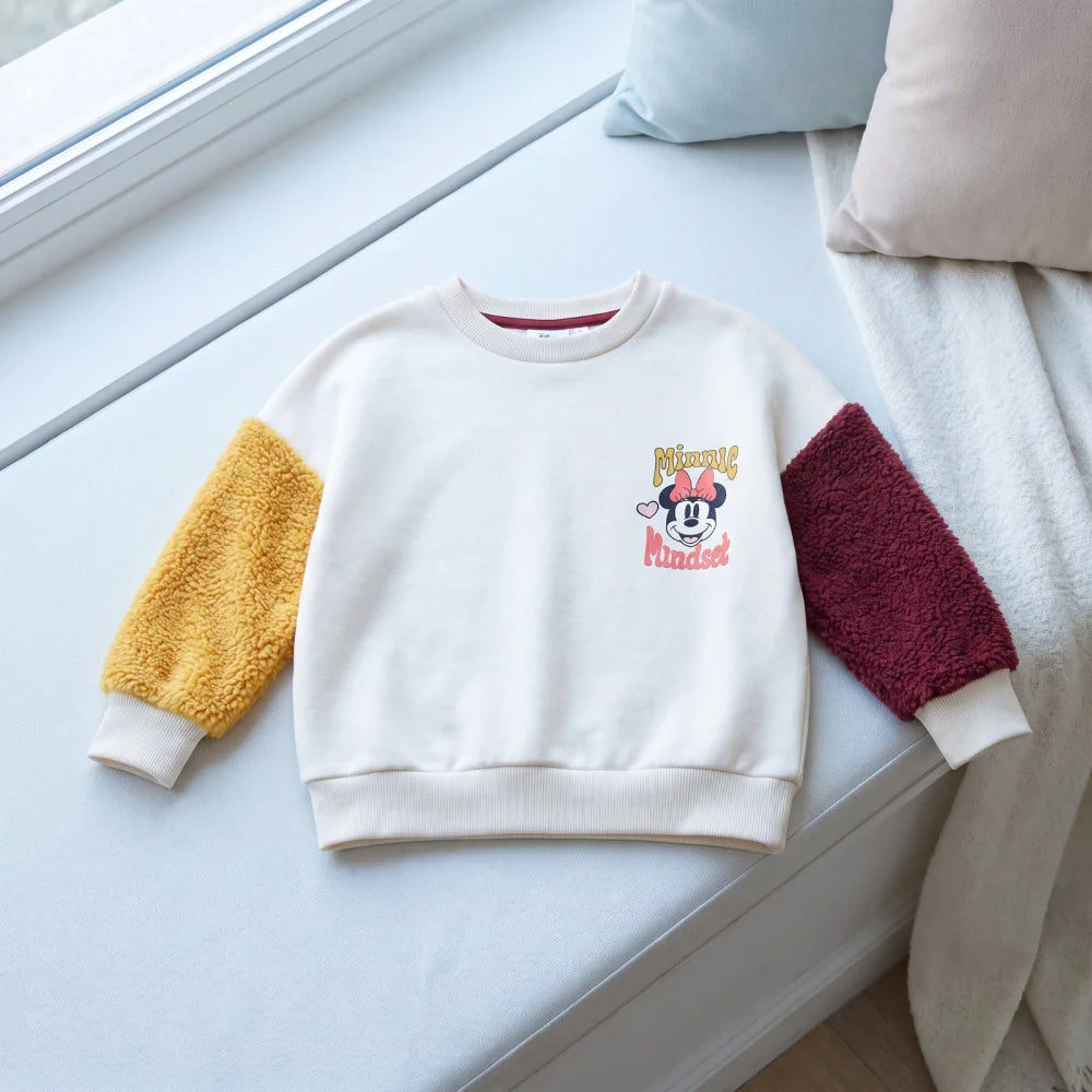 Disney Minnie Maus Mädchen Kinder Pullover Sweater Pulli Gr. 98 -128 - WS-Trend.de
