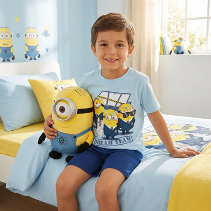 Die Minions Kinder Jungen Pyjama Schlafanzug 100% Baumwolle Gr. 110/116 - WS-Trend.de