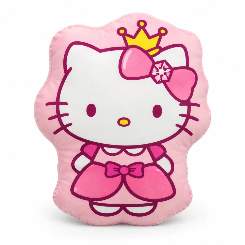 Hello Kitty Prinzessin 3D-Formkissen Polyester Rosa 33x27x5 cm - WS-Trend.de
