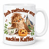 WS-Trend Leipzig Lerche Tasse sächsischer Spruch Keramik 330 ml lustig