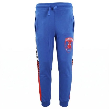 Marvel Spiderman Jungen Kinder Jogginghose Sporthose Hose 128-134 Blau oder Grau - WS-Trend.de