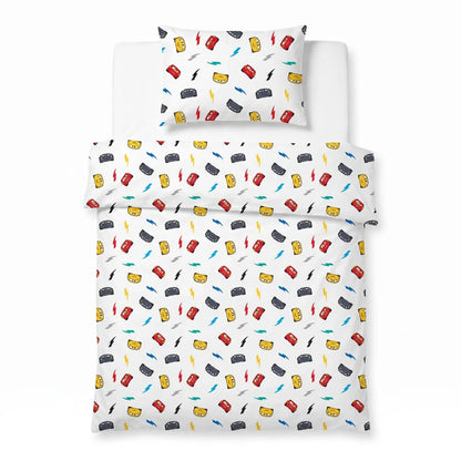 Disney Cars McQueen Babybettwäsche 100x140 + 40x60 cm - WS-Trend.de