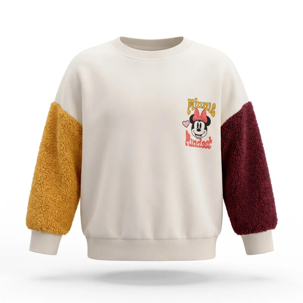 Disney Minnie Maus Mädchen Kinder Pullover Sweater Pulli Gr. 98 -128 - WS-Trend.de