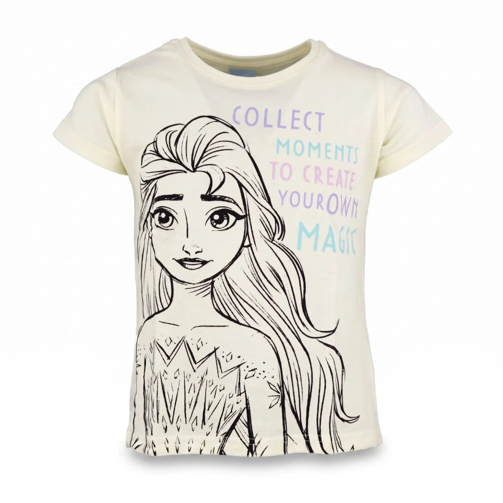 Disney Eiskönigin T-Shirt Kinder Mädchen Top Elsa Gr. 104 - 134 - WS-Trend.de