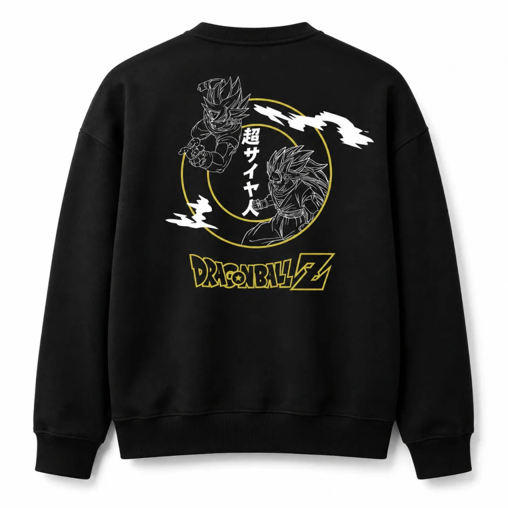Dragon Ball Z Herren Pullover Sweater Pulli Gr. M-XXL - WS-Trend.de