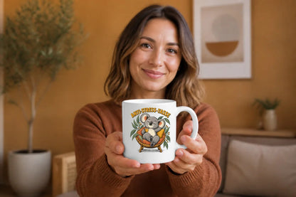 Anti-Stress-Tasse Koala – Keramiktasse 325 ml - WS-Trend.de