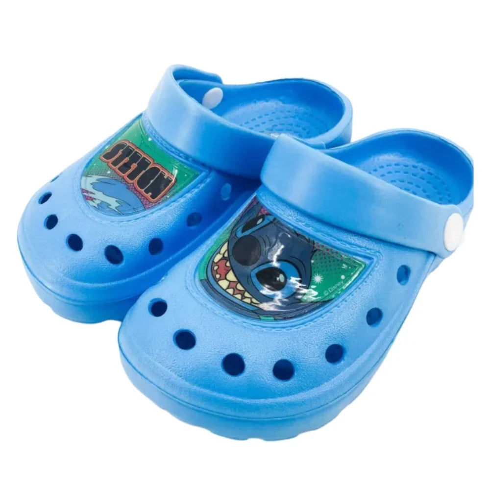 Disney Lilo und Stitch Kinder Clogs - Badeschuhe Latschen Hausschuhe Gr. 24-27 - WS-Trend.de