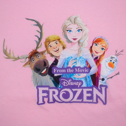 Disney Die Eiskönigin Kinder Mädchen T-Shirt Kurzarm Shirt Gr. 98-128 Baumwolle - WS-Trend.de