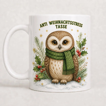 Anti Weihnachtsstress Tasse Weihnachten – Tiere Aquarell - WS-Trend.de