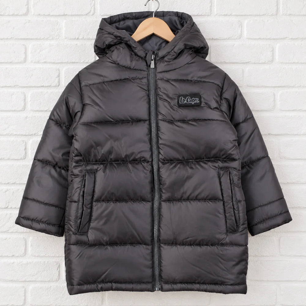 Lee Cooper Kinder Jungen Winterjacke Jacke mit Kapuze Parka Gr. 104-164 - WS-Trend.de
