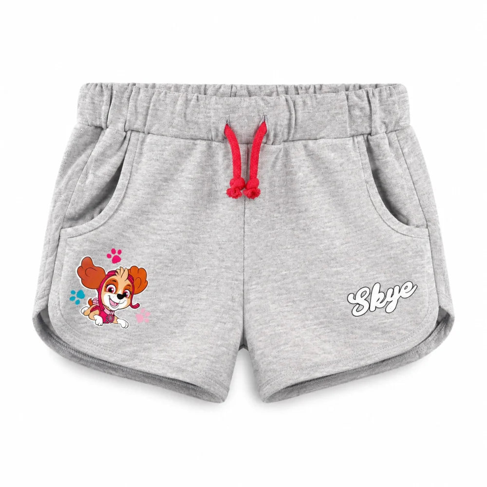 Paw Patrol Skye Everest Kinder Shorts Mädchen - Blau Grau Gr. 110 oder 128 - WS-Trend.de