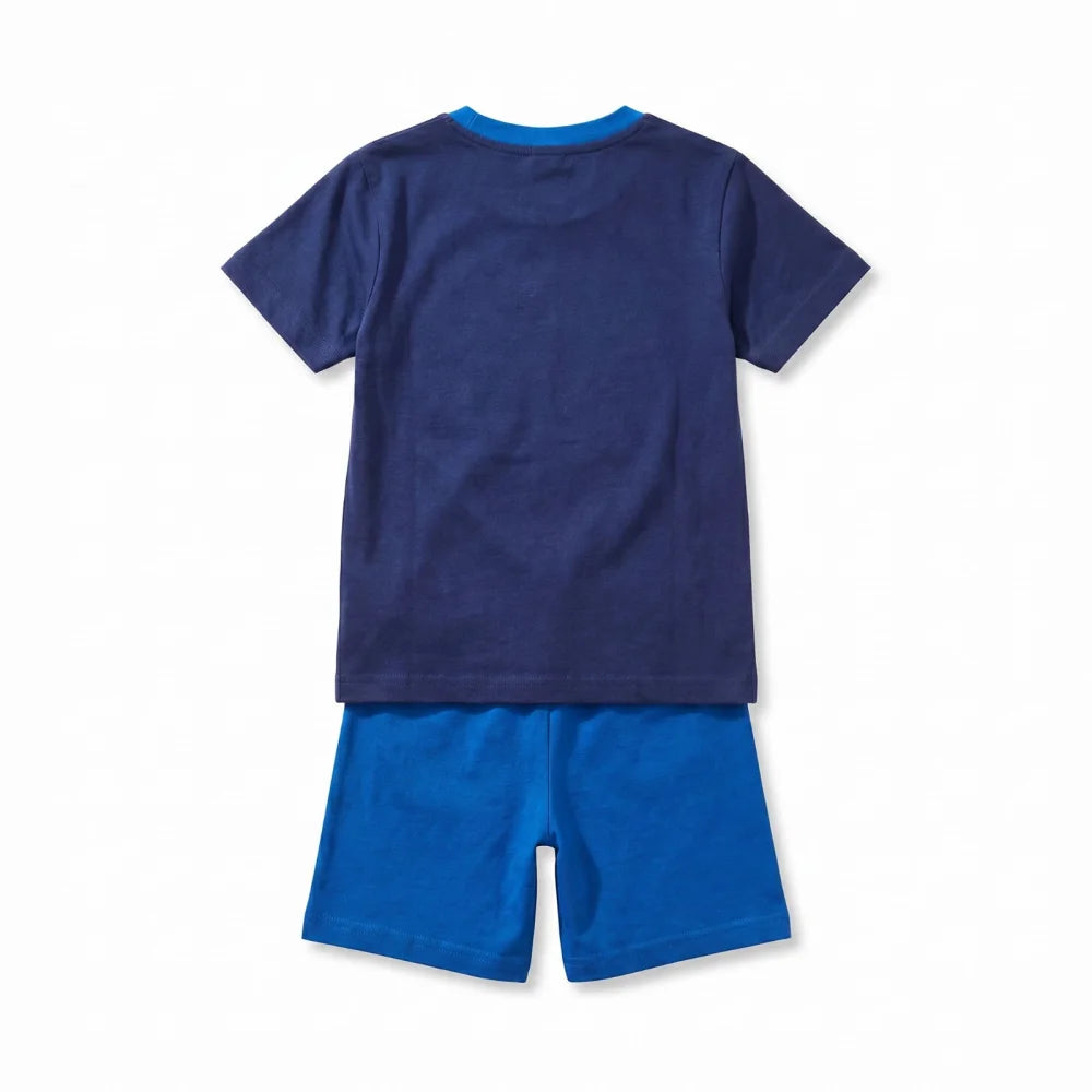 Marvel Avengers Jungen Schlafanzug Pyjama Shirt Shorts Gr. 98-128 Baumwolle - WS-Trend.de