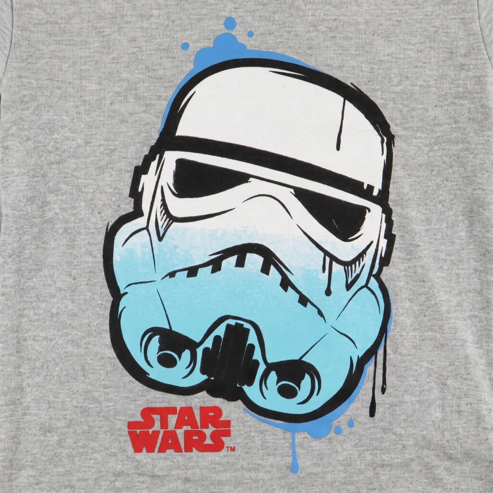 Print-Shirt Disney Star Wars Storm Trooper Kinder Jungen langarm Shirt Gr. 110-140 - WS-Trend.de