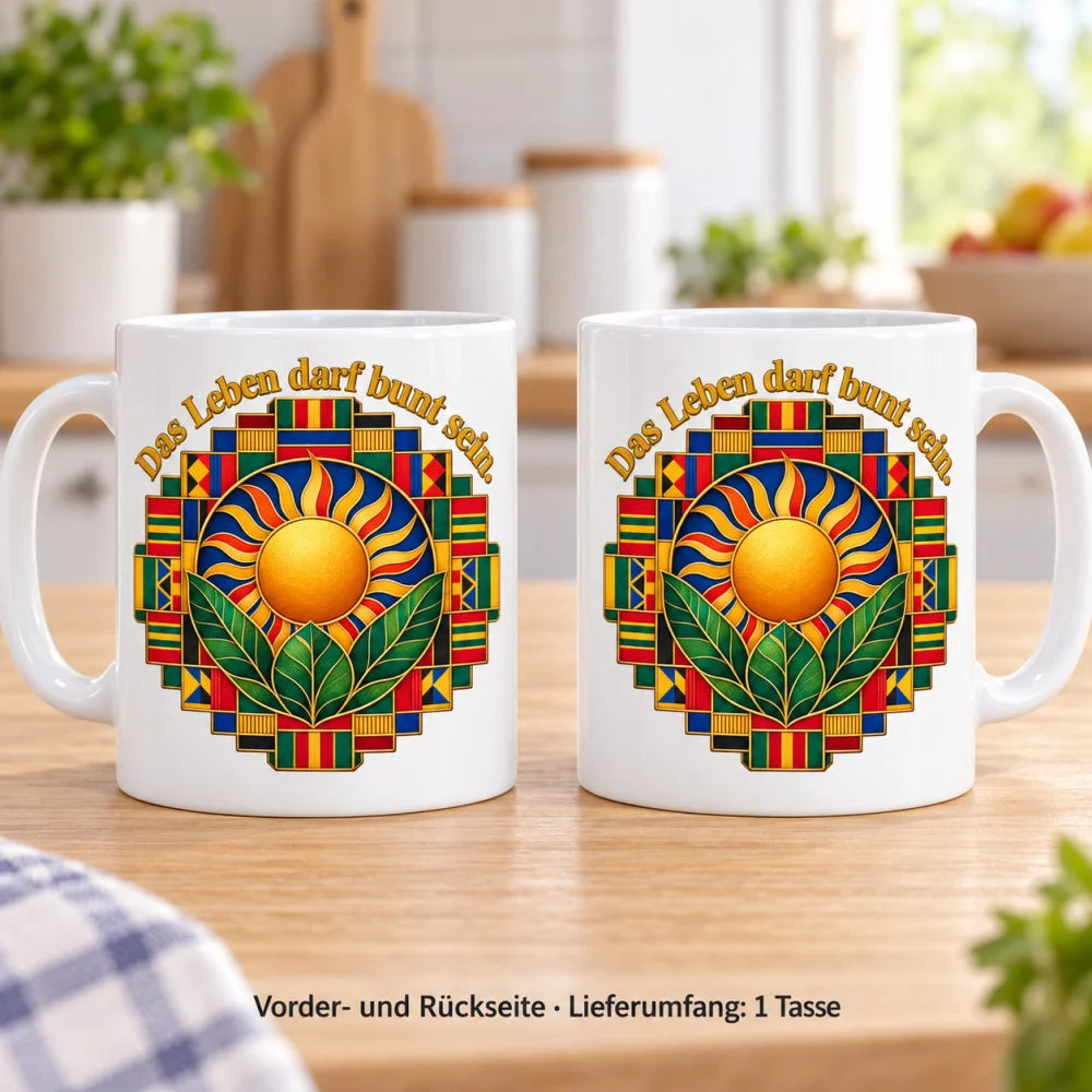WS-Trend Afrika Tasse Keramik 330 ml mit Spruch 10 Motive als Geschenk - WS-Trend.de