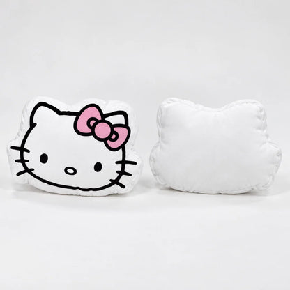 Hello Kitty 3D Dekokissen Kopfform 35x30 cm Weiß Rosa - WS-Trend.de