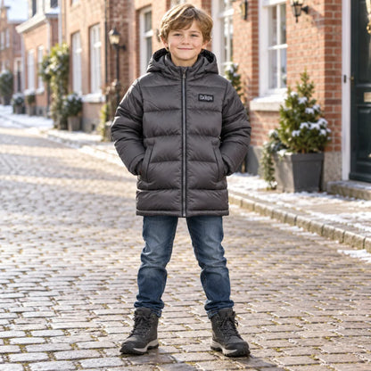 Lee Cooper Kinder Jungen Winterjacke Jacke mit Kapuze Parka Gr. 104-164 - WS-Trend.de