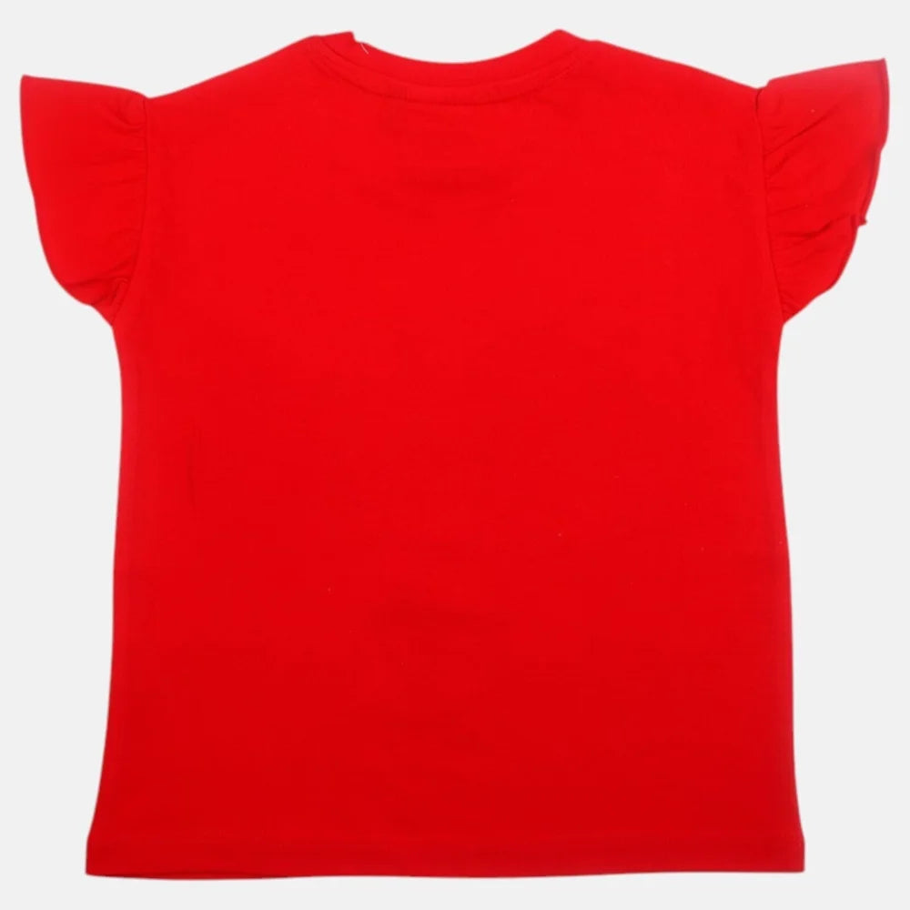 Disney Minnie Maus Kinder Mädchen T-Shirt Kurzarm Shirt Gr. 98-128 Baumwolle - WS-Trend.de
