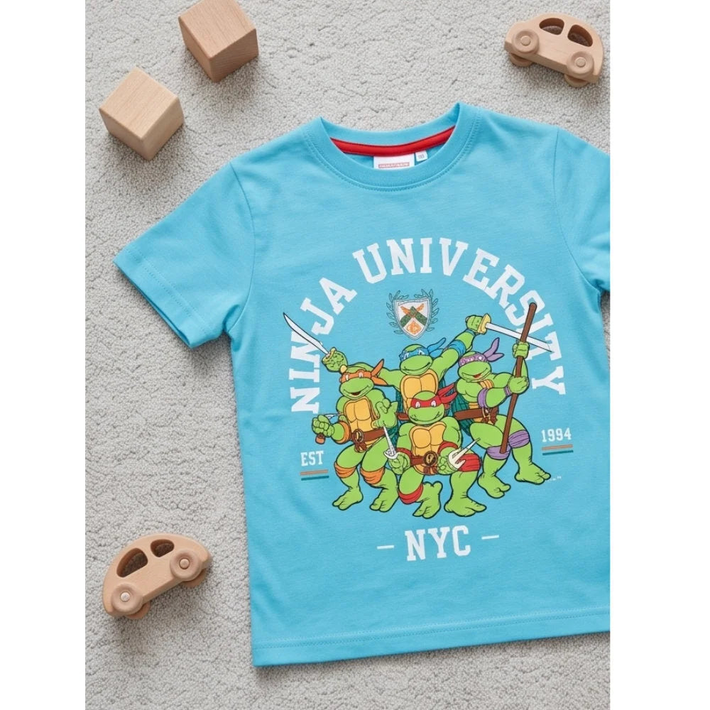 Teenage Mutant Ninja Turtles Kinder Jungen T-Shirt Kurzarm Shirt Gr. 104 - WS-Trend.de
