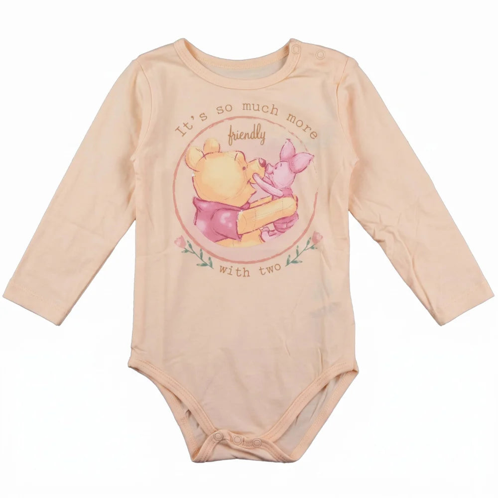 Disney Winnie der Pooh Baby Kleinkind langarm Body Strampler Gr.80 - 92 - WS-Trend.de