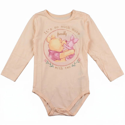 Disney Winnie der Pooh Baby Kleinkind langarm Body Strampler Gr.80 - 92 - WS-Trend.de