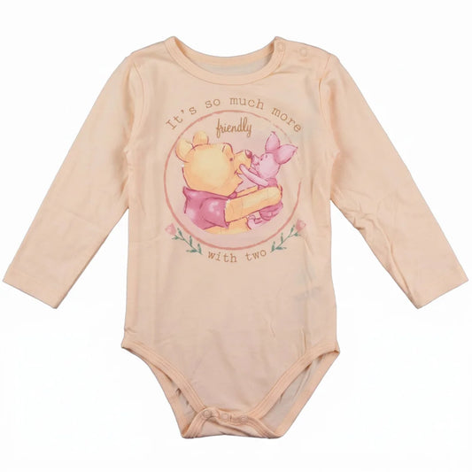 Disney Winnie der Pooh Baby Kleinkind langarm Body Strampler Gr.80 - 92 - WS-Trend.de