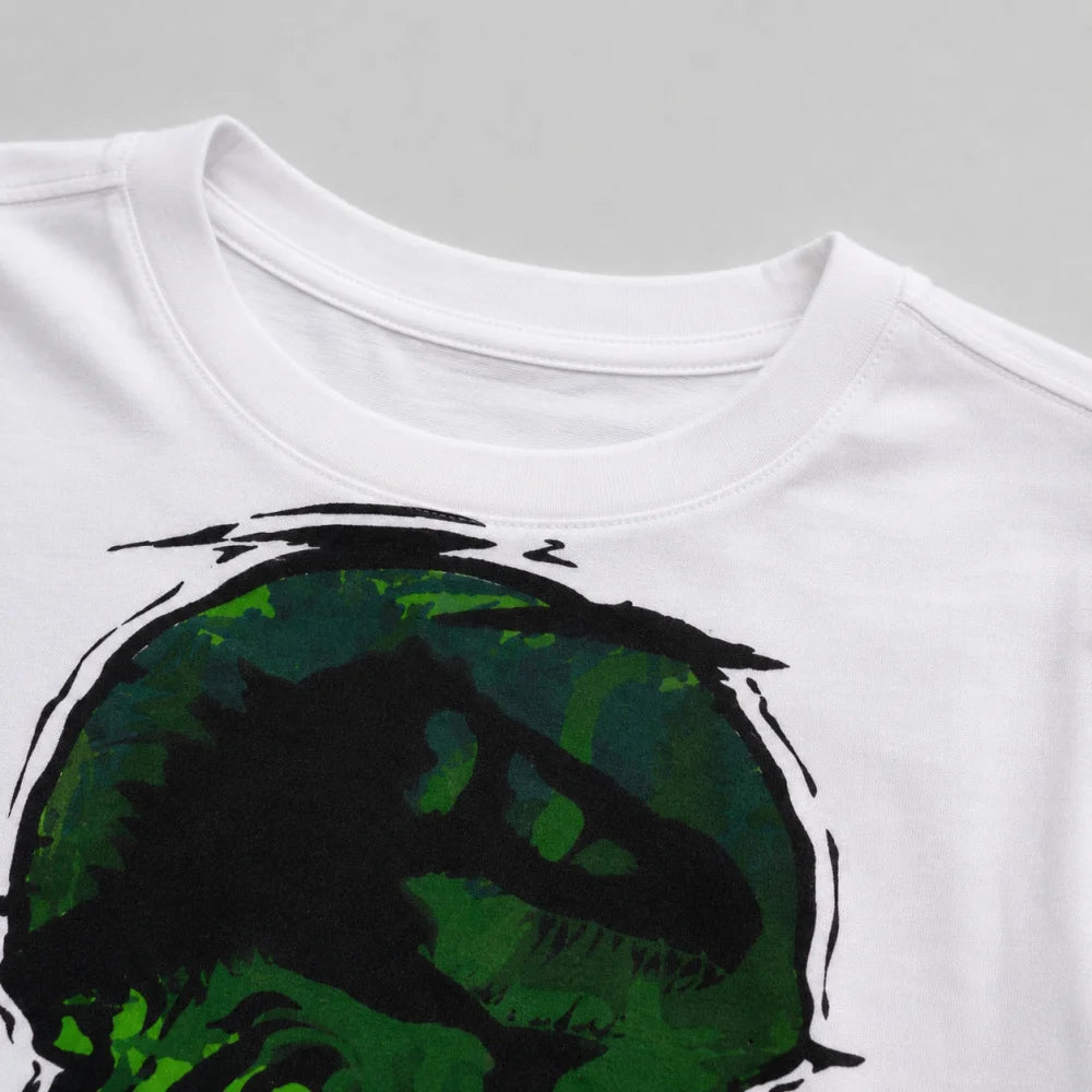Jurassic World T-Rex Jungen Kinder Pyjama Schlafanzug 100% Baumwolle Gr. 104-116 - WS-Trend.de