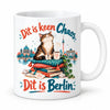 WS-Trend Berliner Katze Tasse mit Spruch Keramik 330 ml für Kaffeefans