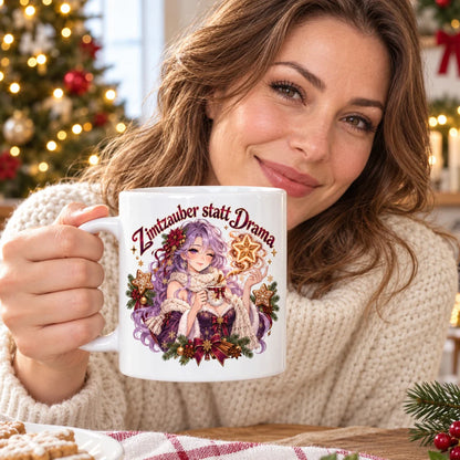 WS-Trend Zimtzauber Anime Tasse Keramik 330 ml mit Spruch als Geschenk - WS-Trend.de