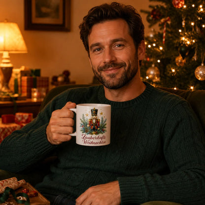 Nussknacker Weihnachtstasse - Geschenk zu Weihnachten - Keramik 330 ml - WS-Trend.de