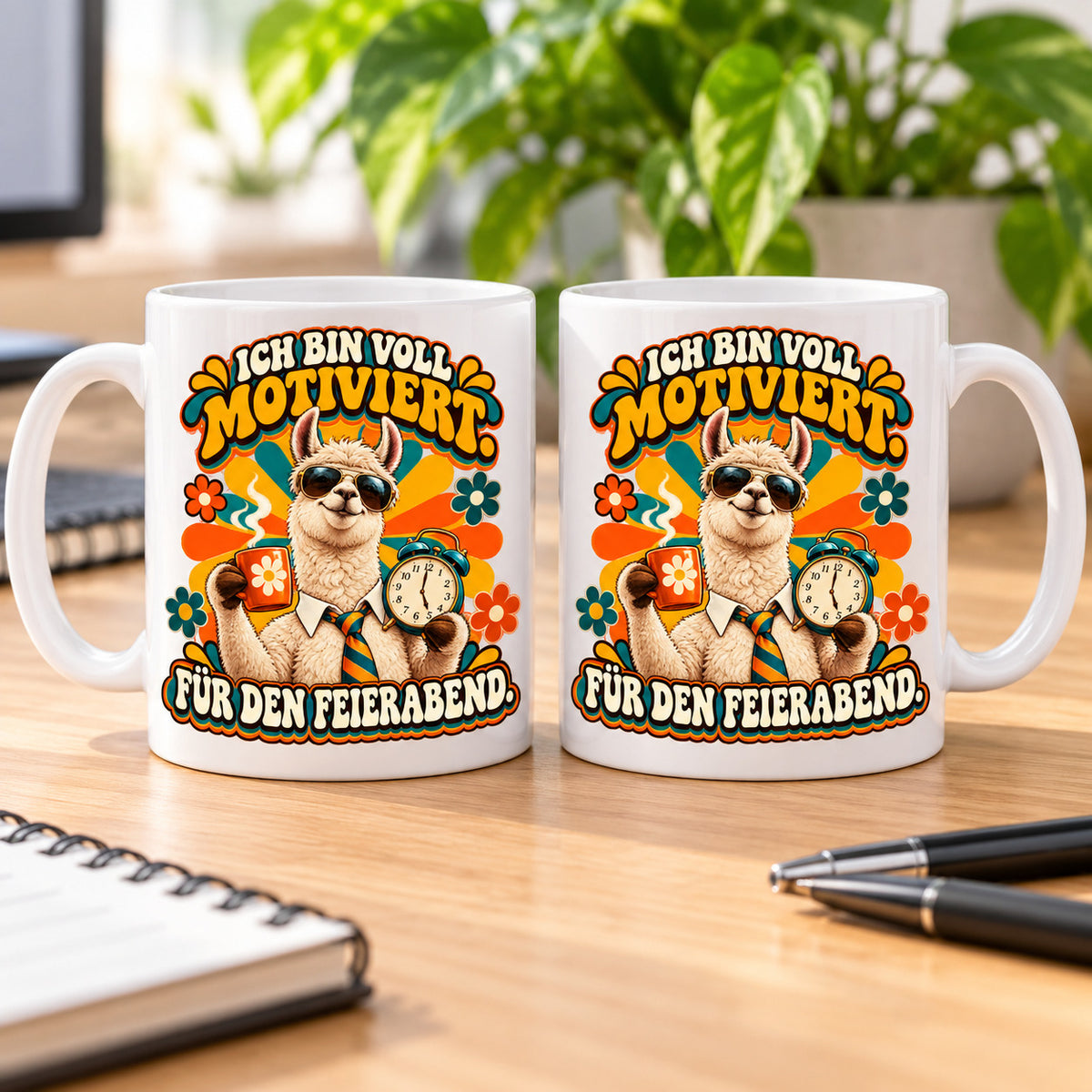 Büro Tasse Keramik 330 ml lustiger Spruch Geschenk Kollegen Homeoffice