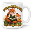 WS-Trend Fuchspapa Tasse Keramik 330 ml Geschenk für Papa zum Vatertag